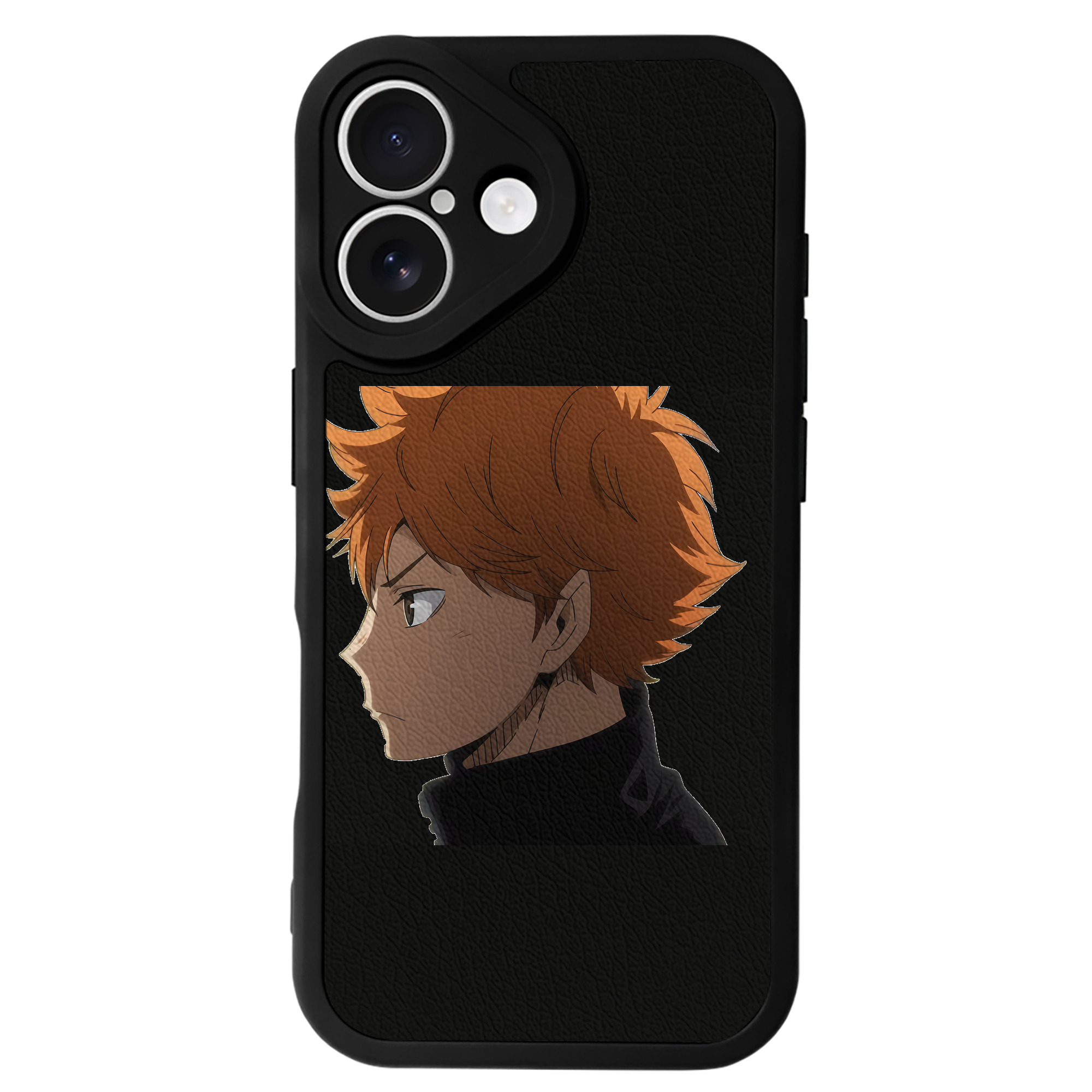 （画像用） ハイキュー!! Haikyu!! 【iPhone 16シリーズ対応】シリコンスマホケース（レザー調） 材質：シリコン